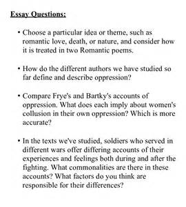 College essay question help